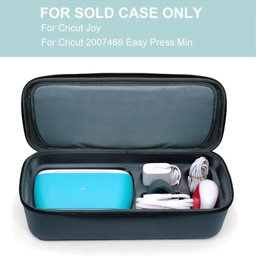 Miniatura 3 de Estuche rígido de viaje para Cricut Joy, fundas de transporte para Cricut Easy Press Mini con 3 alfombrillas de corte, bolsa de almacenamiento