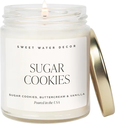Miniatura 14 de Sweet Water Decor Vela perfumada de Navidad con aroma a canela, árboles, naranja y clavo - Vela de invierno perfumada - Velas de Navidad