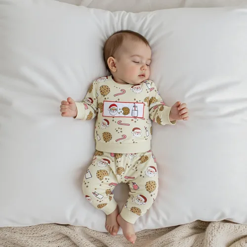 Miniatura 122 de Conjunto de camisa larga y divertida para bebé niño y niña, ropa de primera Navidad, 6, 12, 18, 24 meses, 2T