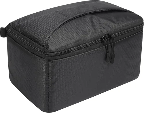 Funda impermeable para cámara, bolsa de inserción de partición acolchadaBolsa de lente antichoque para SLR SLR Canon Nikon Sony Cámara Lente y