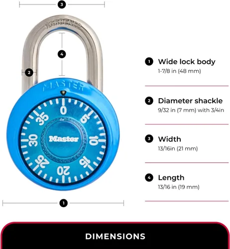Miniatura 4 de Cerradura de combinación Master Lock , 1528DTGT