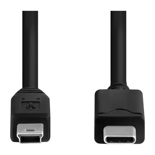 Miniatura 2 de Cable mini USB de 5 pines a USB tipo C de 20 pies - Cable de conexión extra largo - Compatible con Canon, GoPro, micrófonos Yeti, cámaras