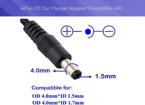 Miniatura 2 de Cargador de coche de 12 V compatible con Dynex DVD/GPX portátil/Insignia NS-CPDVD7 IS-PD101351 Insignia IS-PD040922 Dynex IS-PD7BL IS-PDVD10 DVD
