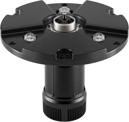 Miniatura 10 de HQUA-FS01 110V, 1/2HP, OD(φ) 32" Fuente Flotante de Estanque Grande con Bomba de Fuente de 13000 GPH, Cable de Alimentación de 100', Dos Patrones