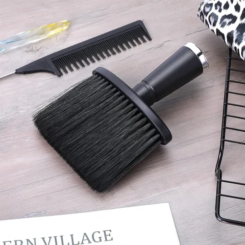 Miniatura 7 de Cepillo de pelo suave para limpiar el cuello y las orejas, suministros de peluquería