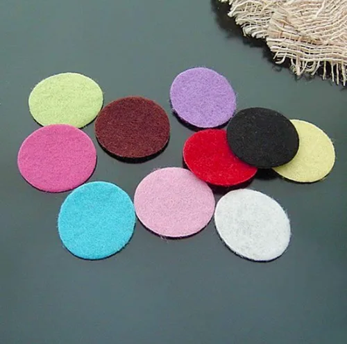 Miniatura 4 de tBesme Círculos de fieltro adhesivos negros; círculos adhesivos de fieltro negro para bricolaje y costura artesanal, 1 pulgada, paquete de 100