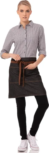Miniatura 2 de Chef Works Delantal unisex Memphis Half Bistro