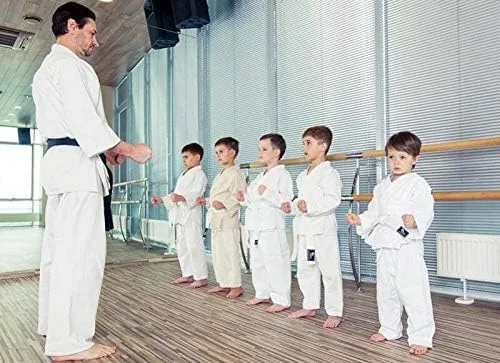Miniatura 5 de Hawk Sports Karate Uniform for Kids & Adults Lightweight Student Karate Gi Martial Arts Uniform with Belt