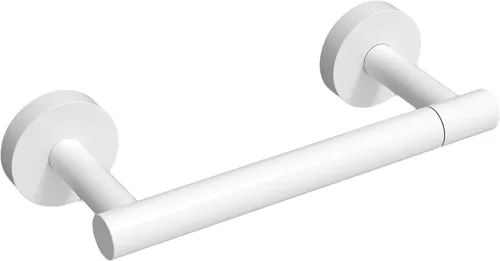 Miniatura 26 de RARXTR Soporte de papel higiénico con acabado pulido, acero inoxidable SUS304, soporte de rollo de papel higiénico giratorio de doble poste montado