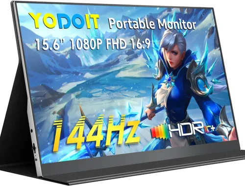 Miniatura 15 de Yodoit Laptop Screen Extender, 14" FHD 1920×1080 Travel Monitor with USB Type C Port and Built-in Speakers Compatible with MacBook