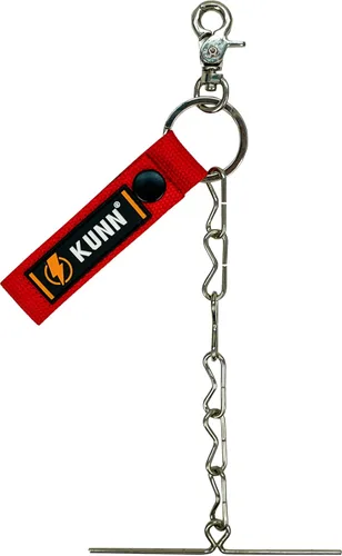 Miniatura 16 de KUNN Soporte de cinta eléctrica, correa de doble uso, cadena de soporte rápido mejorada para cinturón de herramientas con llavero, bucle a presión