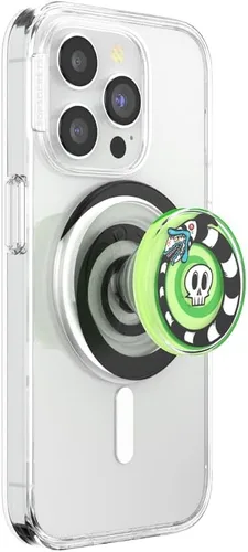 Miniatura 19 de Agarre para teléfono PopSockets con soporte expansible, agarre adhesivo, esmaltado - Yin Yang