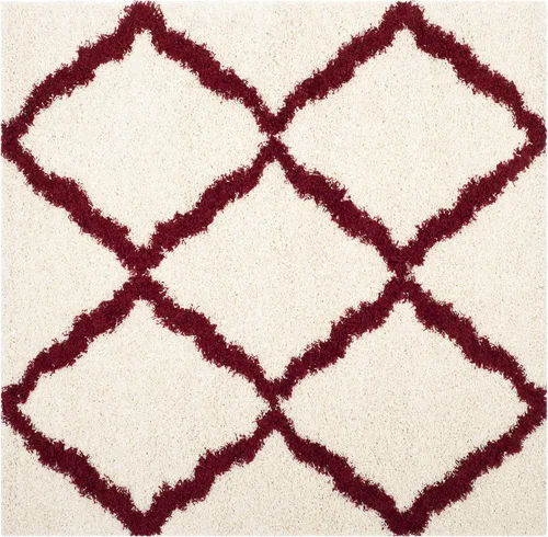 Miniatura 95 de Safavieh - Dallas Shag Collection SGD257A - Alfombra de área con diseño de enrejado de 10 x 14 pies