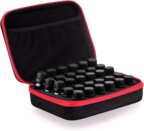 Miniatura 6 de DHXYZZB Almacenamiento de aceites esenciales, funda de transporte de aceites esenciales, Negro, Moderno