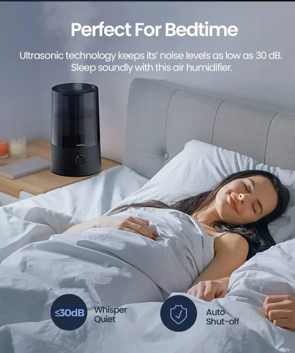 Miniatura 6 de raydrop Humidificadores para dormitorio, humidificadores para el hogar y habitación grande, humidificadores de niebla fría para bebés y plantas