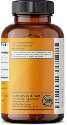 Miniatura 7 de Futurebiotics Glucosamina, condroitina, cúrcuma y MSM fórmula avanzada para articulaciones, apoya articulaciones saludables y movilidad, sin OMG, 60