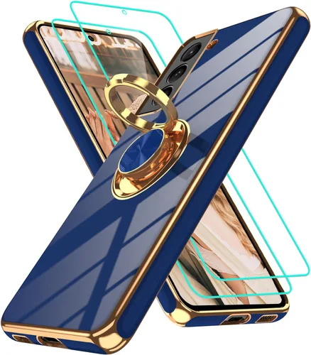 Miniatura 210 de Gritup Funda para Samsung Galaxy A14 5G: Funda Samsung A14 con 2 Protectores de Pantalla, Soporte de Anillo con Rotación 360°, Soporte Magnético