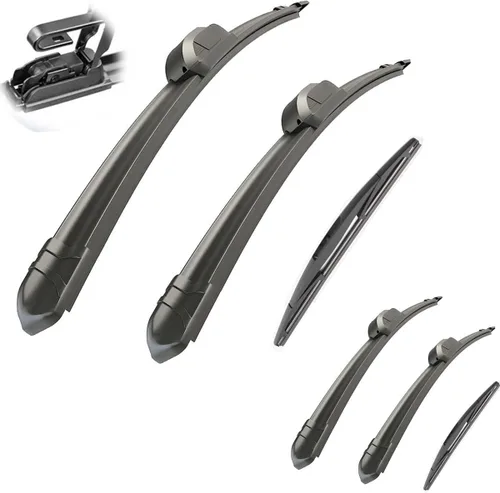 Miniatura 8 de ACURA RDX 2007-2012 - Limpiaparabrisas delantero y trasero de automóvil de goma suave, parabrisas de 26 pulgadas, 16 pulgadas, 14 pulgadas, 2008, 3