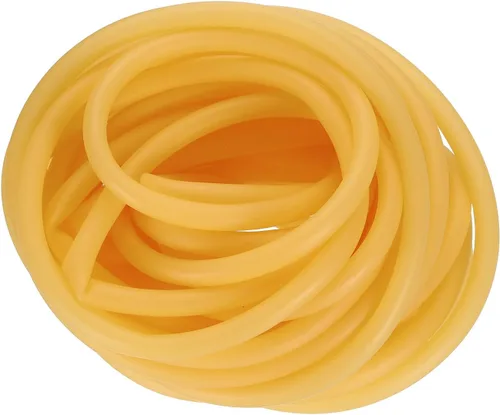 Miniatura 33 de uxcell Tubo de goma de látex natural, 1/4 pulgadas de diámetro interior x 3/8 pulgadas de diámetro exterior de 32.8 pies, manguera de goma elástica