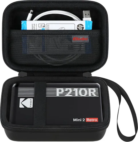Elonbo Funda de transporte para impresora fotográfica portátil KODAK Mini 2 Retro 4PASS, cámara digital de impresión instantánea a color mini, bolsa