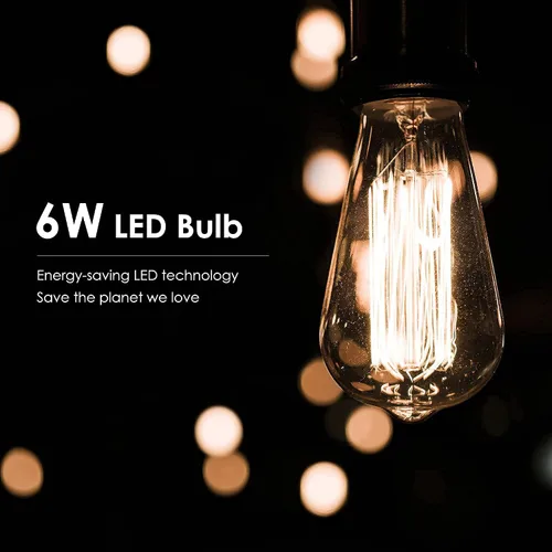 Miniatura 7 de BoostArea Lámpara de pie con pantalla de vidrio, lámpara de pie industrial moderna con interruptor de pie, brillante lámpara LED de 6 W para sala