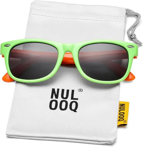 Miniatura 12 de Lentes de sol polarizados para niños y niñas, marco flexible irrompible TPEE con protección UV400 de 3 a 8 años