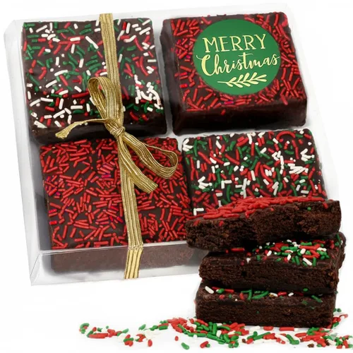 Miniatura 22 de Cesta de regalo de galletas de brownies de Pascua, regalo de comida de chocolate envuelta individualmente para hombres, mujeres y niños, paquete