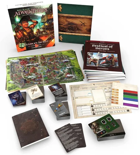 Miniatura 2 de Thunderworks Games Roll Player Adventures: Gulpax's Secret Expansion - Thunderworks, juego de mesa narrativo, edad 14+, 1-4 jugadores, 90-150 minutos