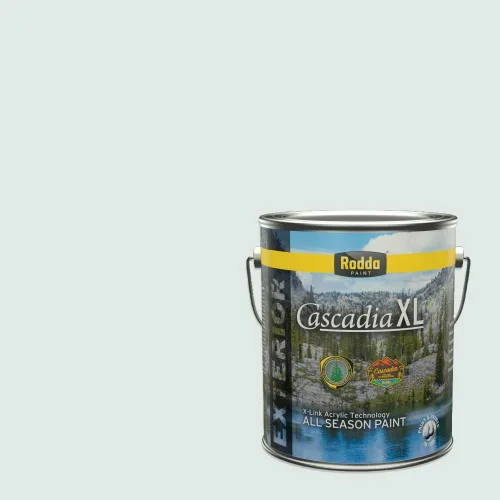 Miniatura 100 de Rodda Paint CASCADIA XL - Pintura satinada e imprimación para exteriores en uno, cuarto de galón, ancla