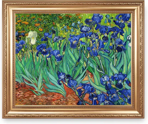 Miniatura 85 de A&T ARTWORK Noche estrellada sobre el Ródano de Vincent Van Gogh. Tamaño del marco: 36 x 30 pulgadas, tamaño de la imagen: 30 x 24 pulgadas