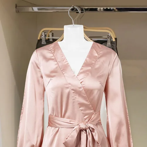 Miniatura 4 de Colgador de ropa de torso de maniquí femenino de 5 piezas para mostrar trajes de baño, vestidos y blusas, plástico ligero y confiable con gancho