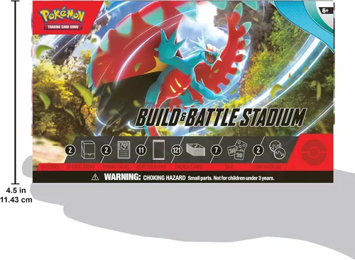 Miniatura 4 de Pokémon TCG: Escarlata y violeta: Paradox Rift: Estadio de construcción y batalla