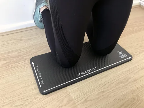 Miniatura 3 de Rodilleras de yoga de 0.6 pulgadas de grosor para Pilates Yoga Rodilleras Cojín para proporcionar apoyo a la rodillera, codos, antebrazos y muñecas