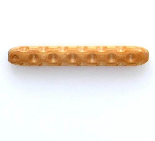 Miniatura 2 de MKM Pottery Tools Rodillos de mano de madera para arcilla (HR-12 puntos)