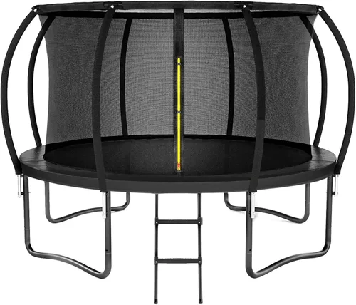 Kiivakii - Trampolines de 8 pies, 10 pies, 12 pies, 14 pies, 16 pies, para exteriores, para niños y adultos, trampolines recreativos con red de