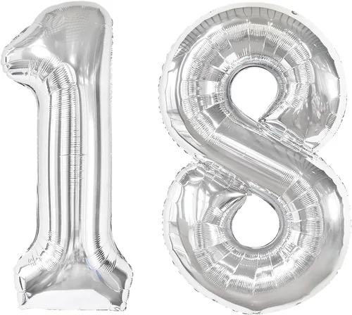 Miniatura 315 de Globo de cumpleaños número 4 dorado de 40 pulgadas, globos gigantes del número cuatro 14 24 34 40 44 2024, globos grandes de lámina de mylar para Oro