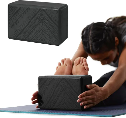 Miniatura 12 de Gaiam Yoga Block - Supportive Latex-Free Eva Foam - Soft Non-Slip Surface with Beveled Edges for Yoga, Pilates, Meditation Menta cool