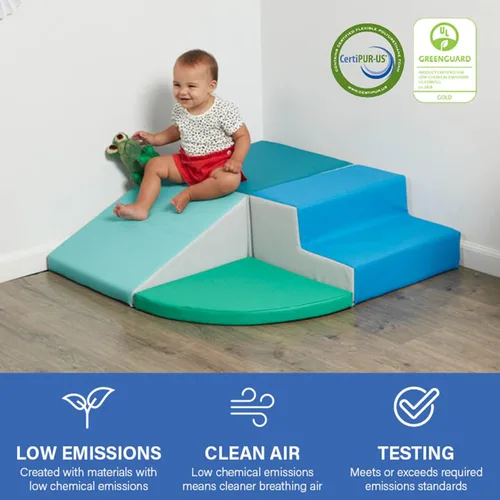 Miniatura 8 de SoftScape Escalador de Esquina para Tiempo de Juego de Niños Pequeños, Estructura de Juego Activo Interior para Niños Pequeños y Niños, Espuma Suave
