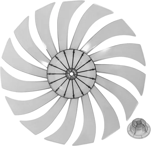 Miniatura 11 de LIFKOME Cuchilla de ventilador de 14 pulgadas, repuesto de aspas de ventilador eléctrico, parte de ventiladores de metal, accesorios para ventilador