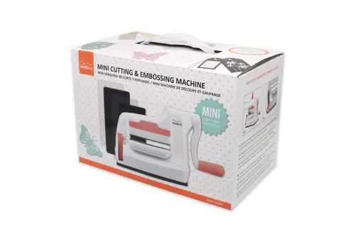 Miniatura 6 de Máquina de troquelado y estampado en relieve, mini máquina troqueladora, rodillo de metal, ranura de alimentación de 3 1/8 pulgadas para papel de 3