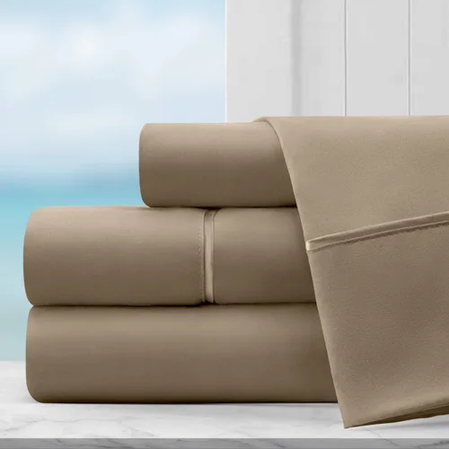 Miniatura 8 de Sábanas Flex Top Split Head Queen para cama ajustable de 800 TC-100% algodón, 4 piezas, sábanas divididas medias superiores para dormir número cama