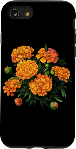 Miniatura 18 de Vintage Marigold Inspired Flower Case for iPhone 12 Pro Max