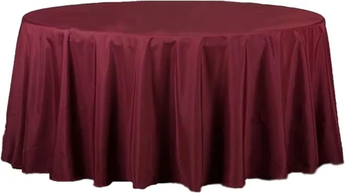 Miniatura 12 de Balsa Circle 6 manteles redondos de amatista de 120 pulgadas, manteles de tela para bodas, fiestas, recepción, banquetes, eventos, cocina, comedor