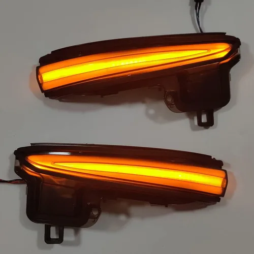 Miniatura 6 de HIGH FLYING Accesorios de coche - Espejos laterales LED, indicador de luces intermitentes dinámicas secuenciales, par para Toyota Tacoma 2016-2023