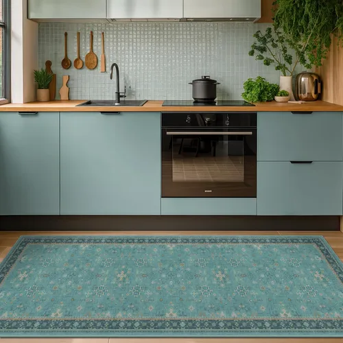 Miniatura 187 de Alfombra Boho Negra para Sala de Estar - Alfombra de Área Lavable de 10x14 Pies, Alfombras de Comedor para Debajo de la Mesa, Alfombra Suave de Pelo