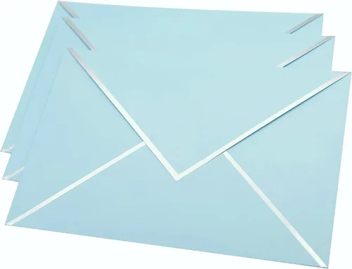 Miniatura 7 de Sobres A7 – Sobres de correo de lujo con solapa en V para tarjetas de 5 x 7 pulgadas – para bodas, invitaciones, baby shower, fotos, graduación