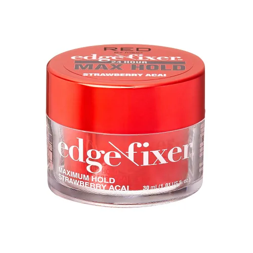 Miniatura 16 de Red by Kiss Edge Fixer 24 Hour Maximum Hold Edge Wax No Flaking Biotina B7 Gel para el cabello con infusión de biotina B7, 1.01 onzas líquidas