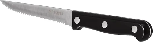 Miniatura 9 de SUNALND - Juego de 8 cuchillos para carne, con borde dentado y triple remachado