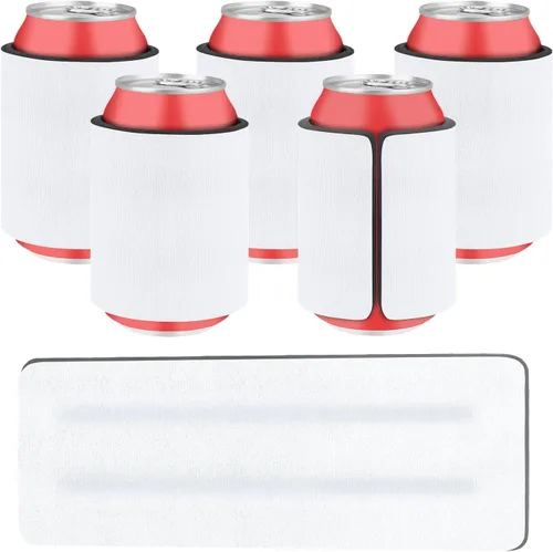 Miniatura 23 de 4 paquetes de fundas aisladas para latas delgadas de 12 onzas, con relieve en panal, fundas aisladas de neopreno para latas delgadas de refresco