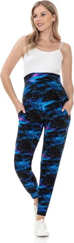 Miniatura 251 de Leggings Depot Pantalones de maternidad para mujer, sobre el vientre, pantalones deportivos casuales para descansar